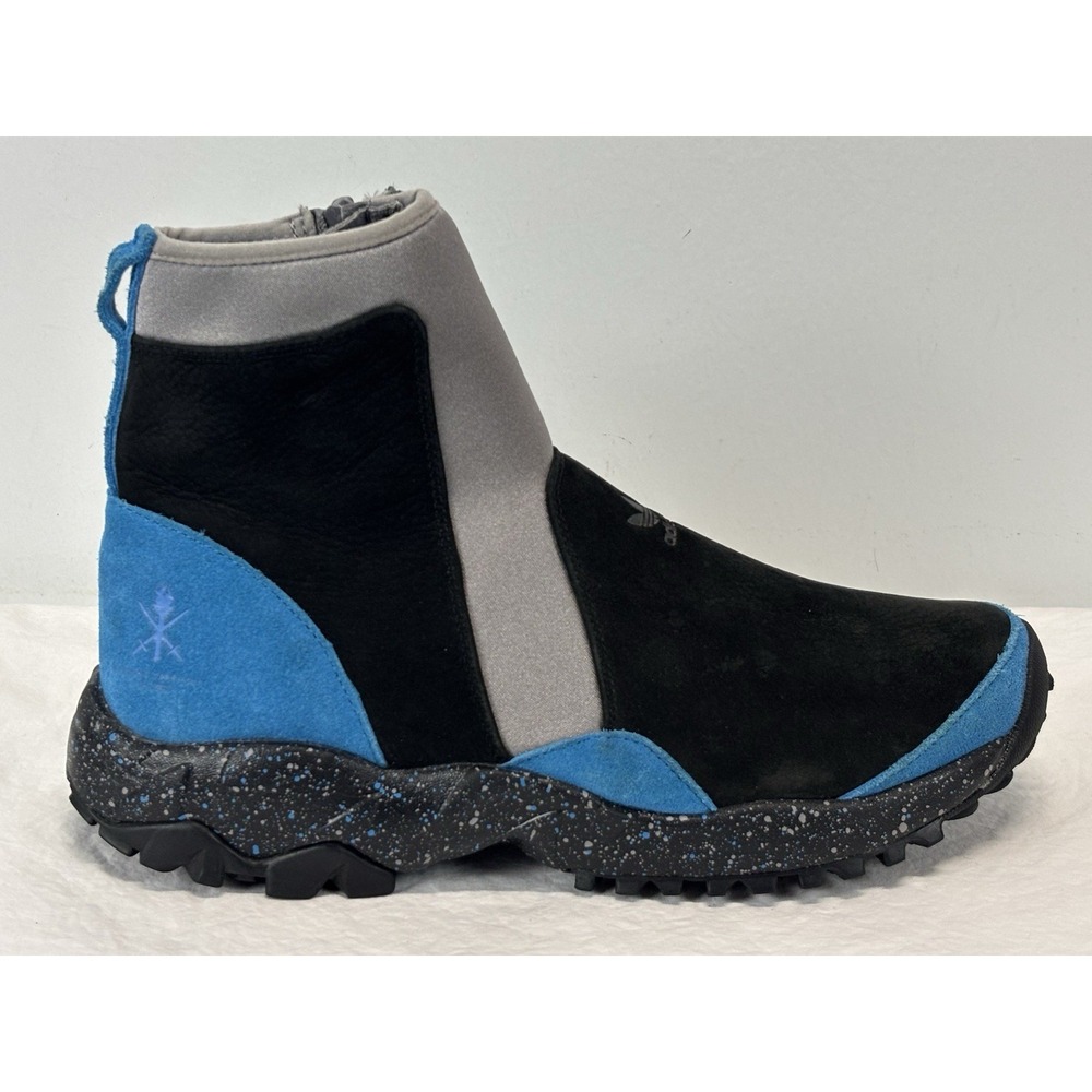 Adidas X Opening Ceremony Zx500 Trail Sneakers Shoes Sz 9 Men's Black Blue Zip